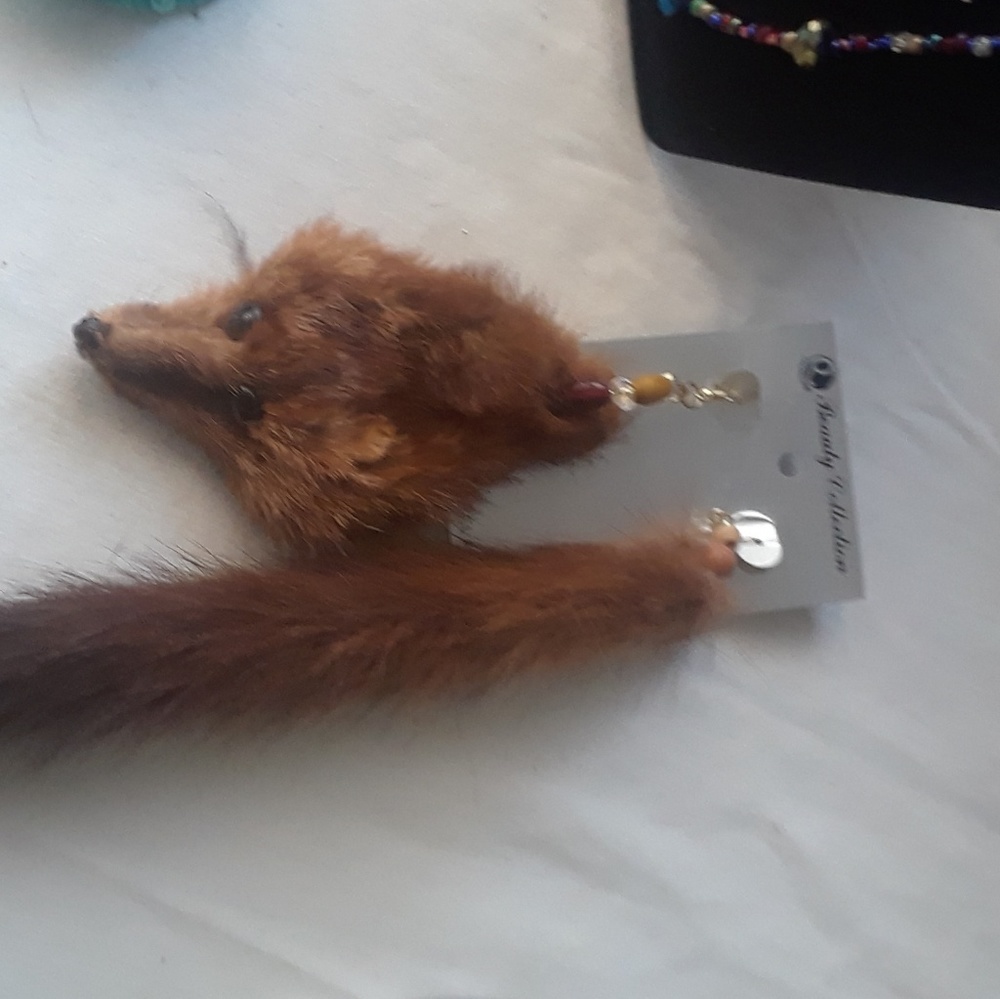 MINK earrings